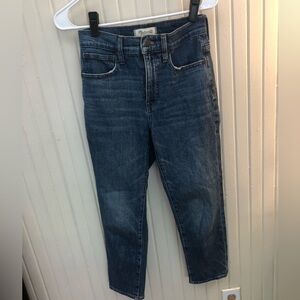 Madewell Classic Straight Jean 24P Petite Cropped